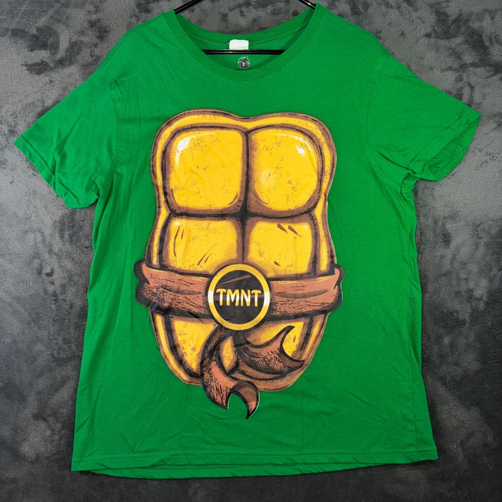 Mens Large Spirit Halloween TMNT T-Shirt Ninja Turtles Costume Graphic Tee